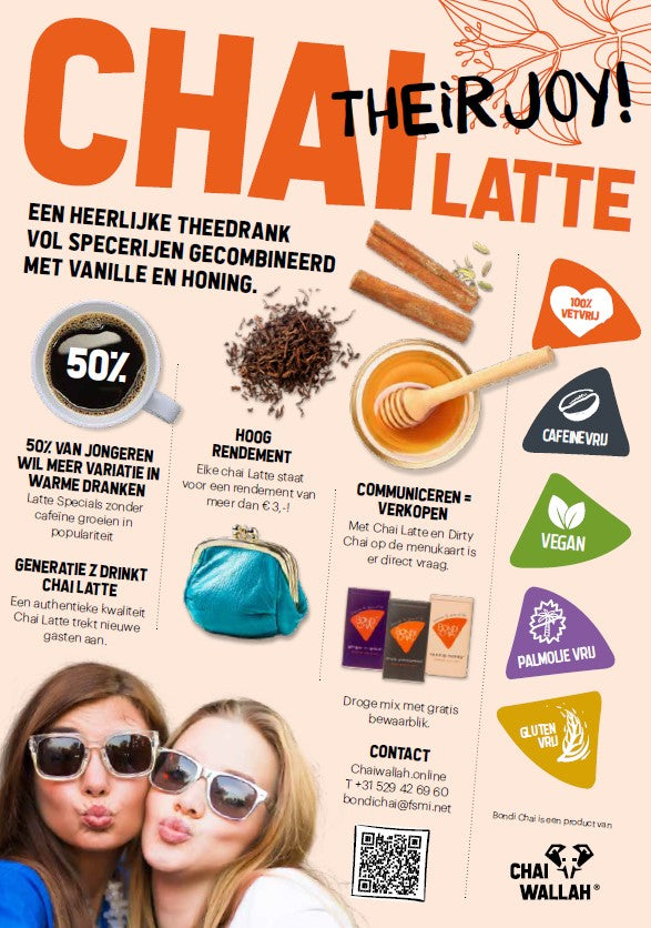 Bondi Chai product sheet