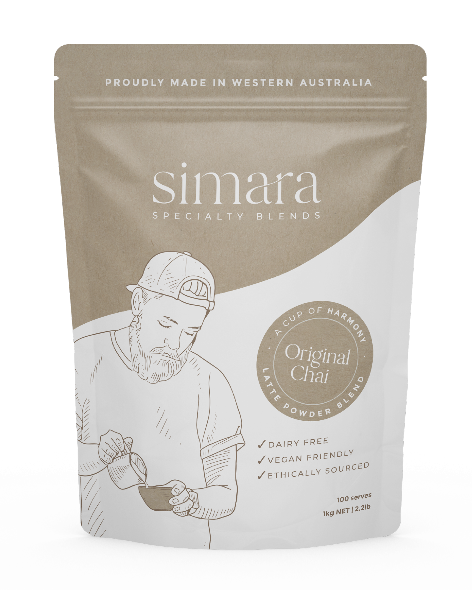 Chai Latte Mix - Vegan 1 kg - 100 servings