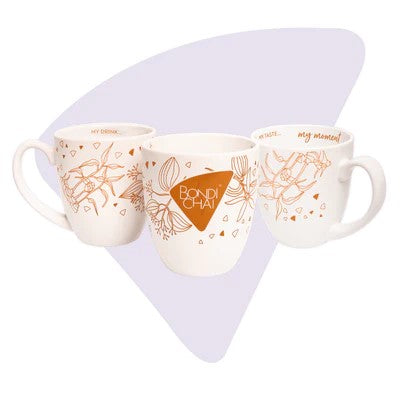 Bondi Chai Mugs - set of 6 pcs.